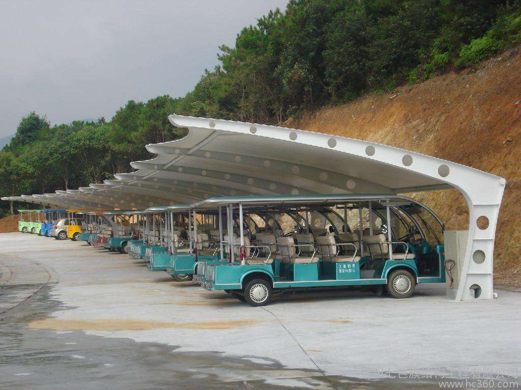 茅山風(fēng)景區(qū)觀光電動(dòng)車棚